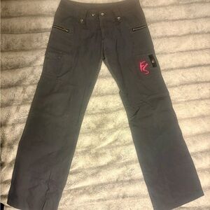 Women's Wide Leg Gray Pants